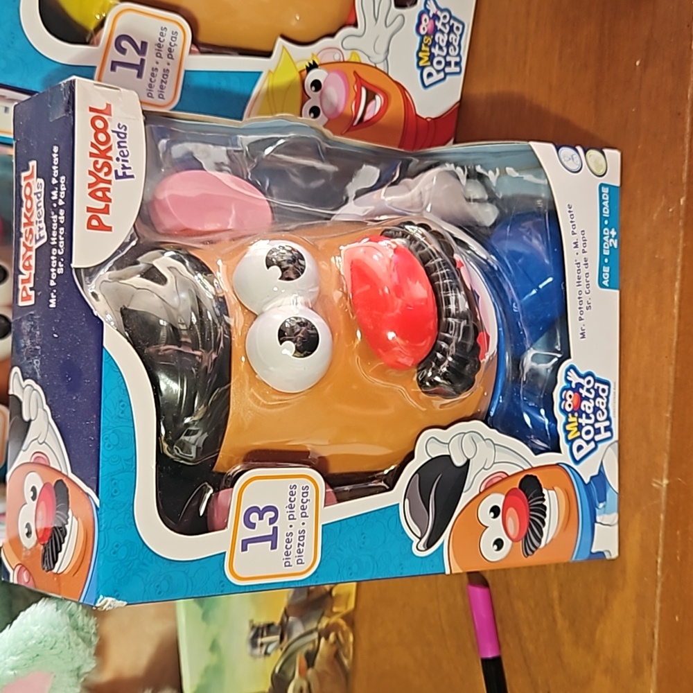 Mr. Potato Head Toy - Orange and Blue